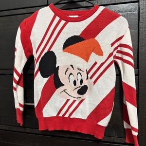 Disney Kids Mickey Mouse Red Sweater